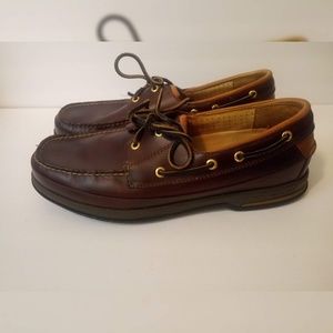 Sperry Top Sider Men's 12 M Gold Cup Brown Leather